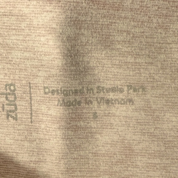 ZUDA Z-STRETCH WOMEN'S SKINNY MOMENTUM ANKLE LENGTH LEGGINGS ROSE SMALL - Picture 7 of 9